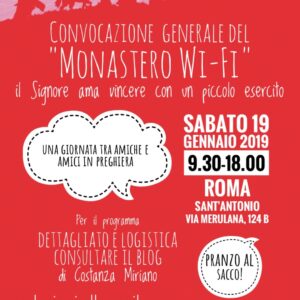 Convocazione del primo Capitolo Generale del Monastero Wi-fi