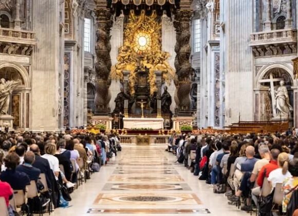 La Messa al centro del capitolo generale del Monastero WiFi del 14 ottobre