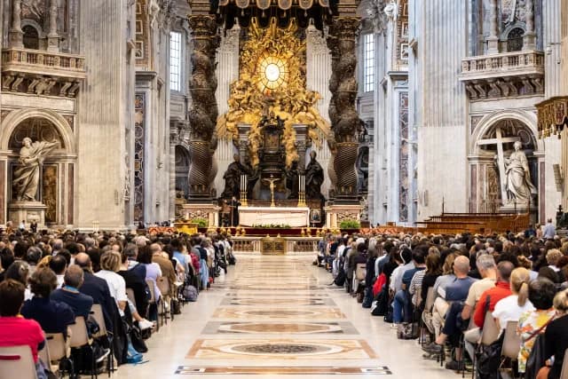 La Messa al centro del capitolo generale del Monastero WiFi del 14 ottobre